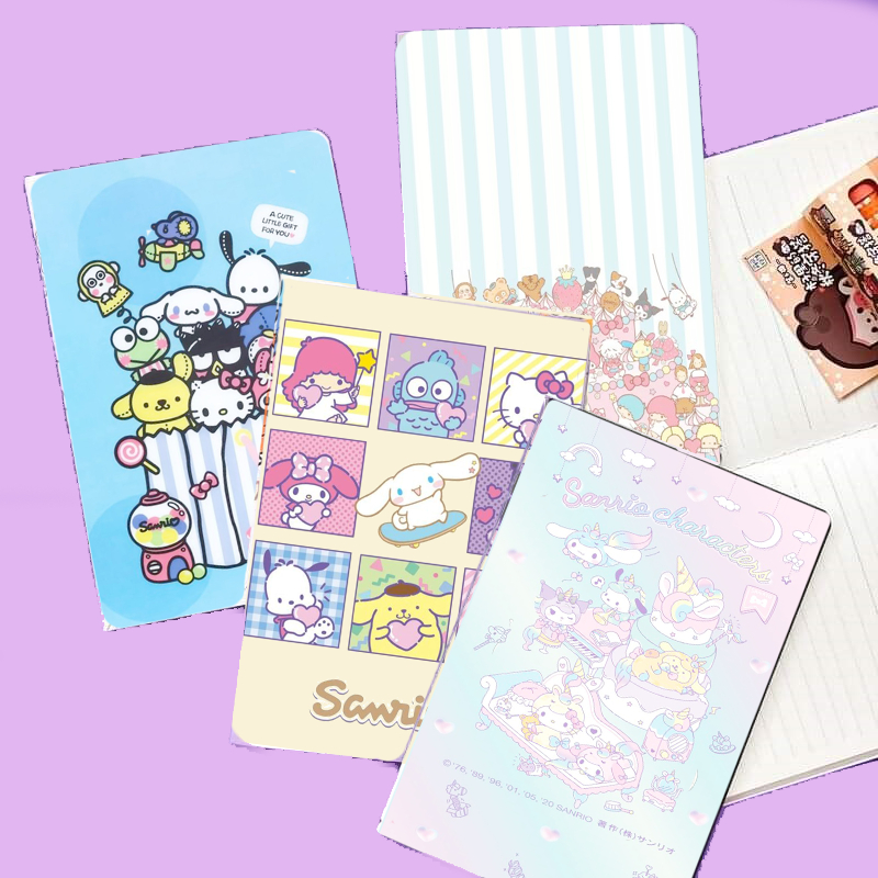 vở sanrio kẻ ngang S7VI44 tập donald mickey thần tượng 25x17cm 80 trang giấy đẹp