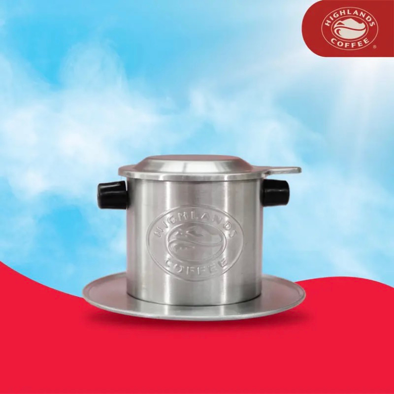 [Followers Giảm 10K] HIGHLANDS COFFEE PHIN PHA CÀ PHÊ INOX CHÍNH HÃNG