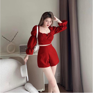 ( Đủ size 55-90ky) Sét bộ bigsize đi tiệc siêu xinh che bụng (SR329)