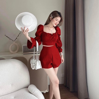 ( Đủ size 55-90ky) Sét bộ bigsize đi tiệc siêu xinh che bụng (SR329)