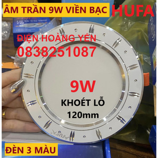 Đèn led âm trần LED 7W 9W HUFA