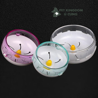 Wheel gắn lồng nhiều size cho hamster