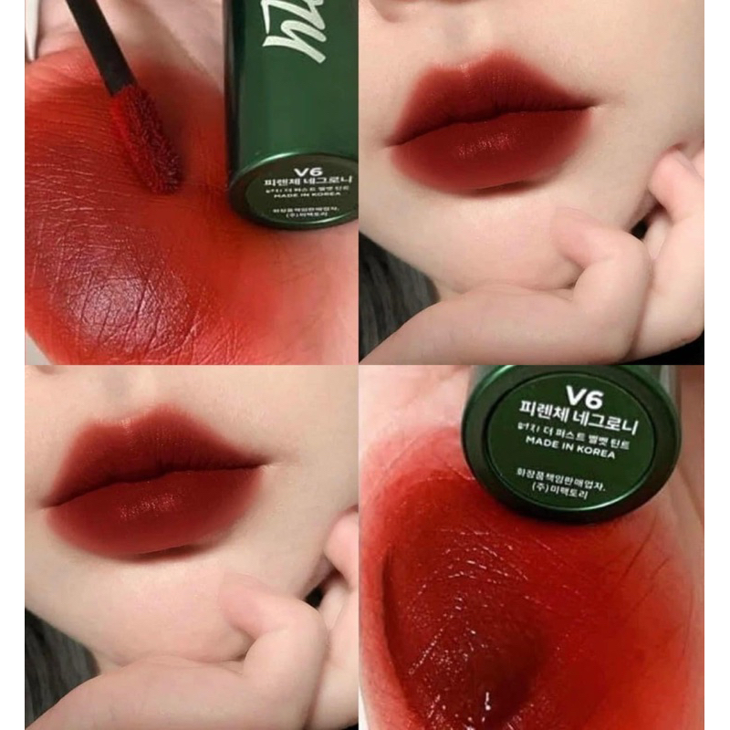 Son Kem Lỳ Merzy The First Velvet Tint Green Edition - Merzy Xanh Lá