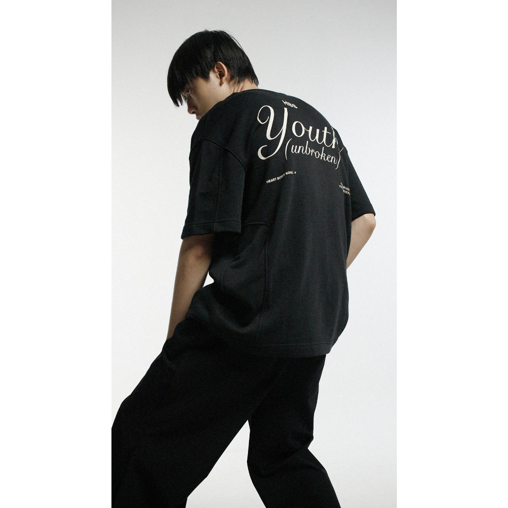 Áo phông thể thao HBS SPORTY T-SHIRT 2.0 - BLACK