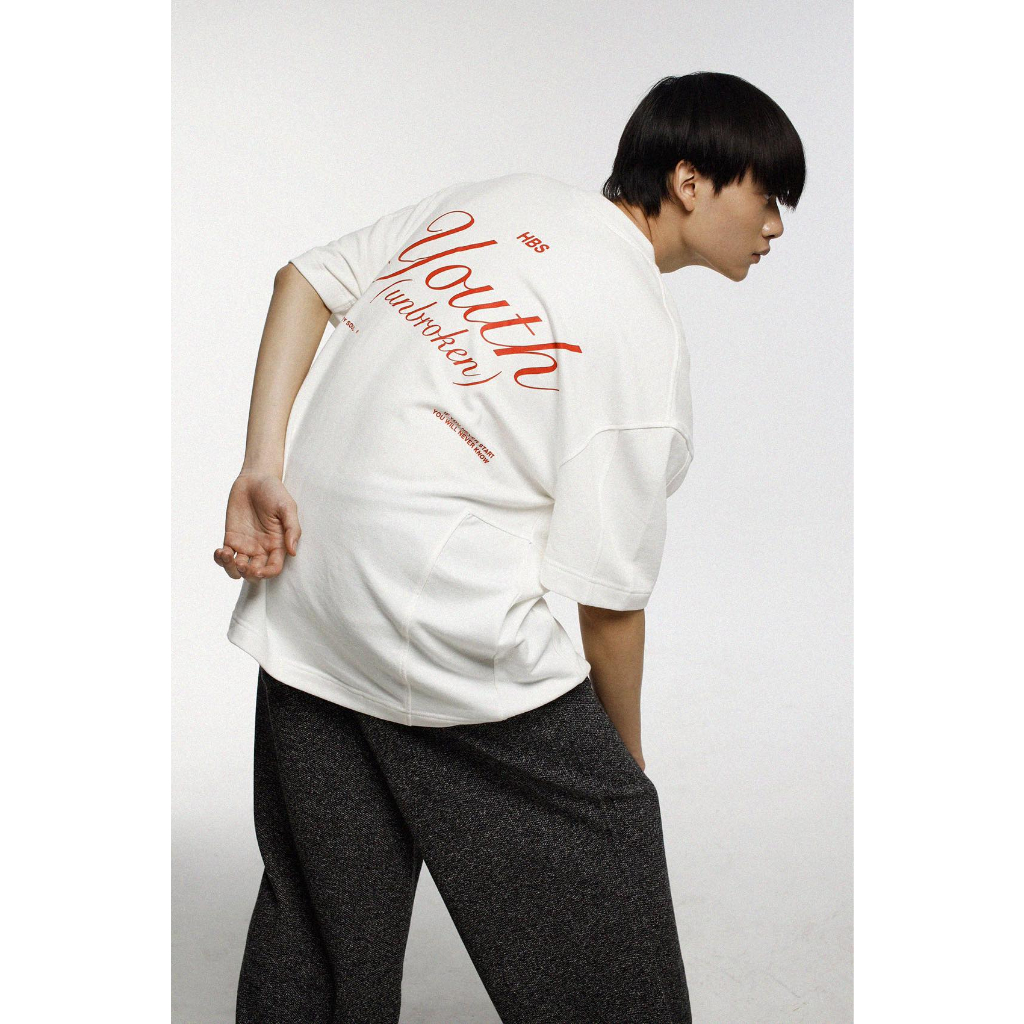 Áo phông thể thao HBS SPORTY T-SHIRT 2.0 - WHITE