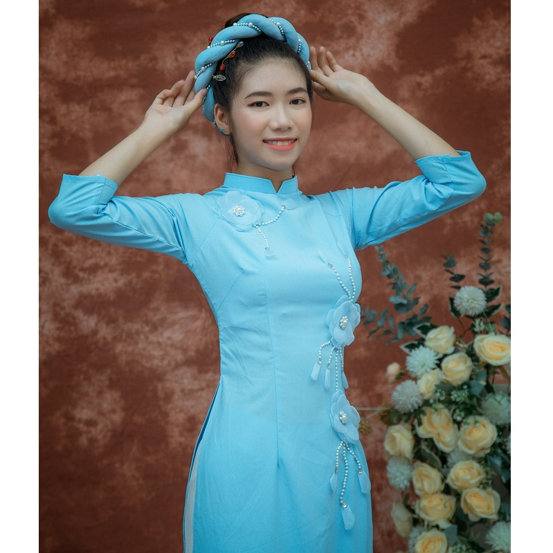 Áo dài giá rẻ mẫu đẹp