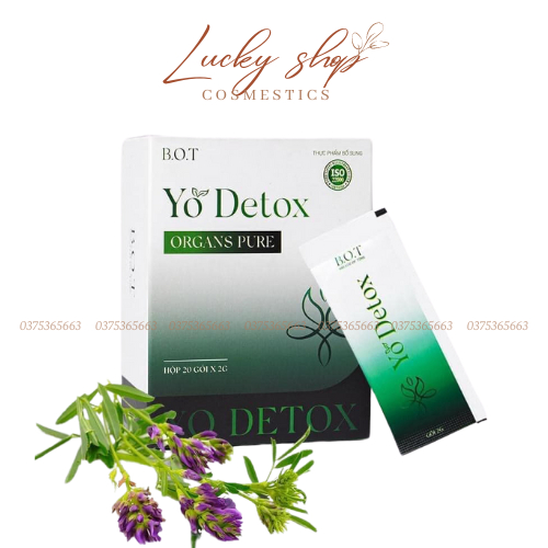 Yo Detox Thải Độc Cơ Thể - Hỗ Trợ Giảm Cân YoDetox B.O.T Chính hãng