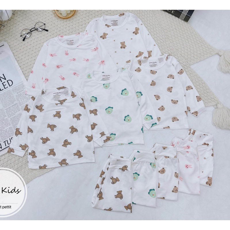 Bộ HN kids dài tay cài vai cho bé yêu💕💕💕