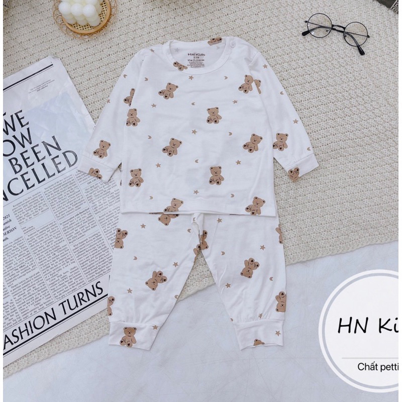 Bộ HN kids dài tay cài vai cho bé yêu💕💕💕