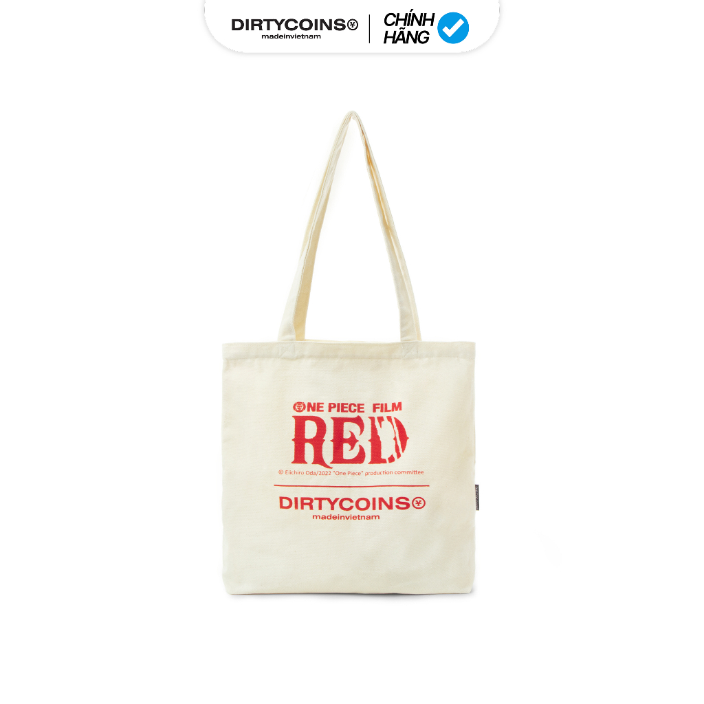 Túi DirtyCoins x One Piece Film: Red Tote Bag - Cream