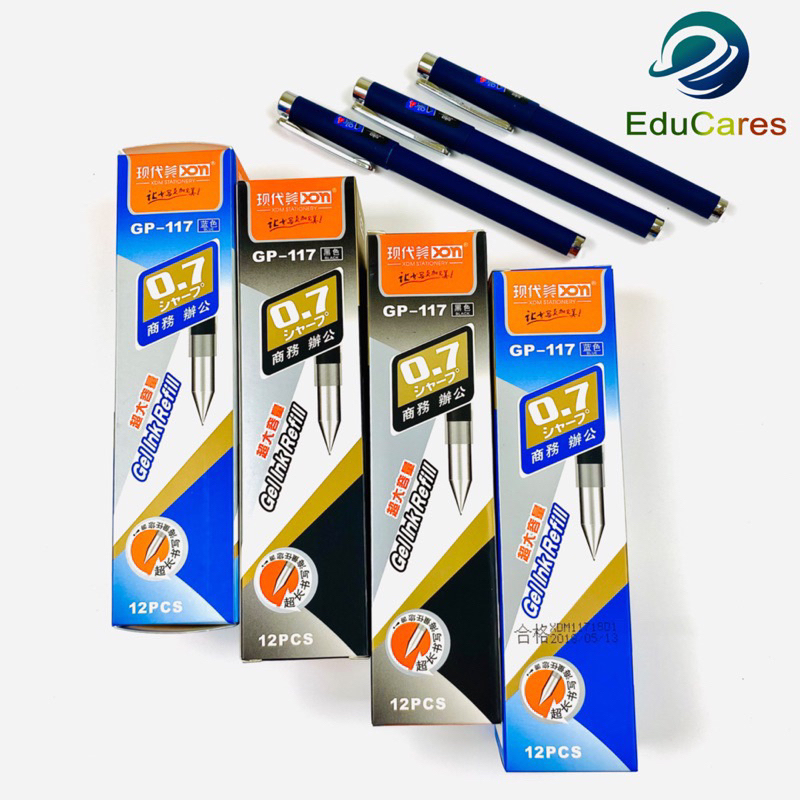 Ruột bút GP-117 ngòi to 0.7mm cho bút GP-777 màu Xanh, Đen