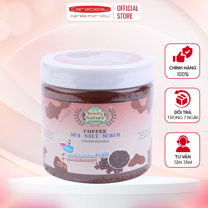 Muối tắm Carebeau Beauty Nature tinh chất Cà phê 700g
