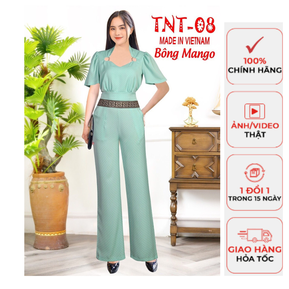 Đầm bộ Lụa Mango TNT08