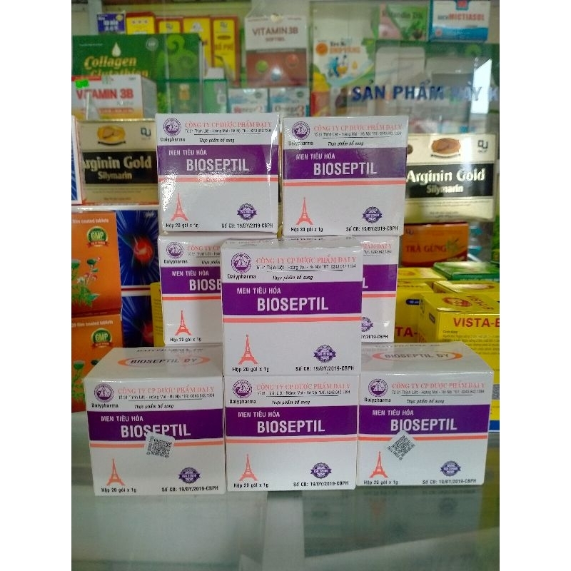 Men tiêu hoá BIOSEPTIL Đại Y hộp 20 gói
