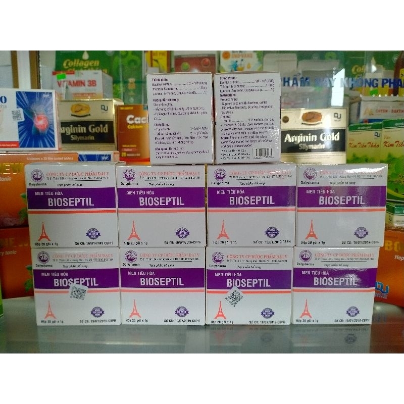 Men tiêu hoá BIOSEPTIL Đại Y hộp 20 gói