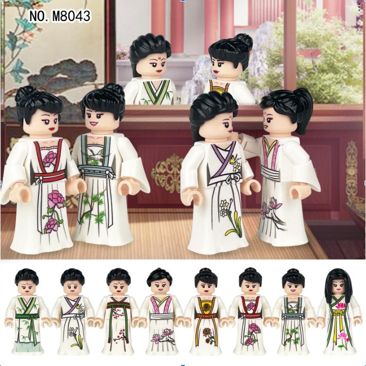 Minifigures 48 Mẫu Lính Trung Cổ Châu Âu Kèm Phụ Kiện Như Hình.