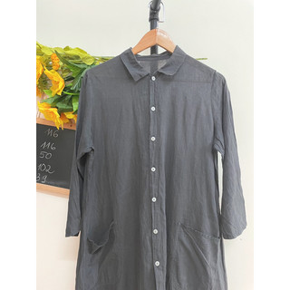 [BIGSIZE,FREESIZE] Đầm Sơ Mi Xô Nhật, Một Lớp Mỏng, 2hand