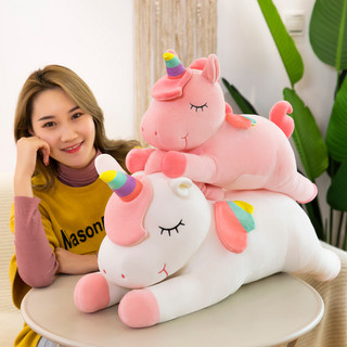 THÚ BÔNG NGỰA KỲ LÂN UNICORN NẰM DỄ THƯƠNG (30CM--->100CM) GỐI ÔM NGỰA KỲ LÂN ĐÁNG YÊU SIÊU MỀM MỊN, HÀNG XỊN CAO CẤP