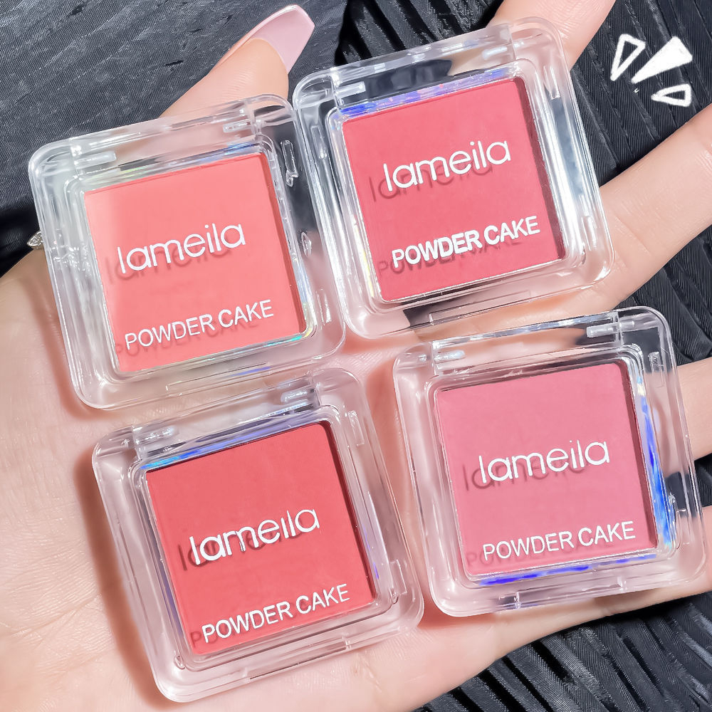 Má hồng makeup 1 ô vuông 3591 LAMELA nội địa chính hãng