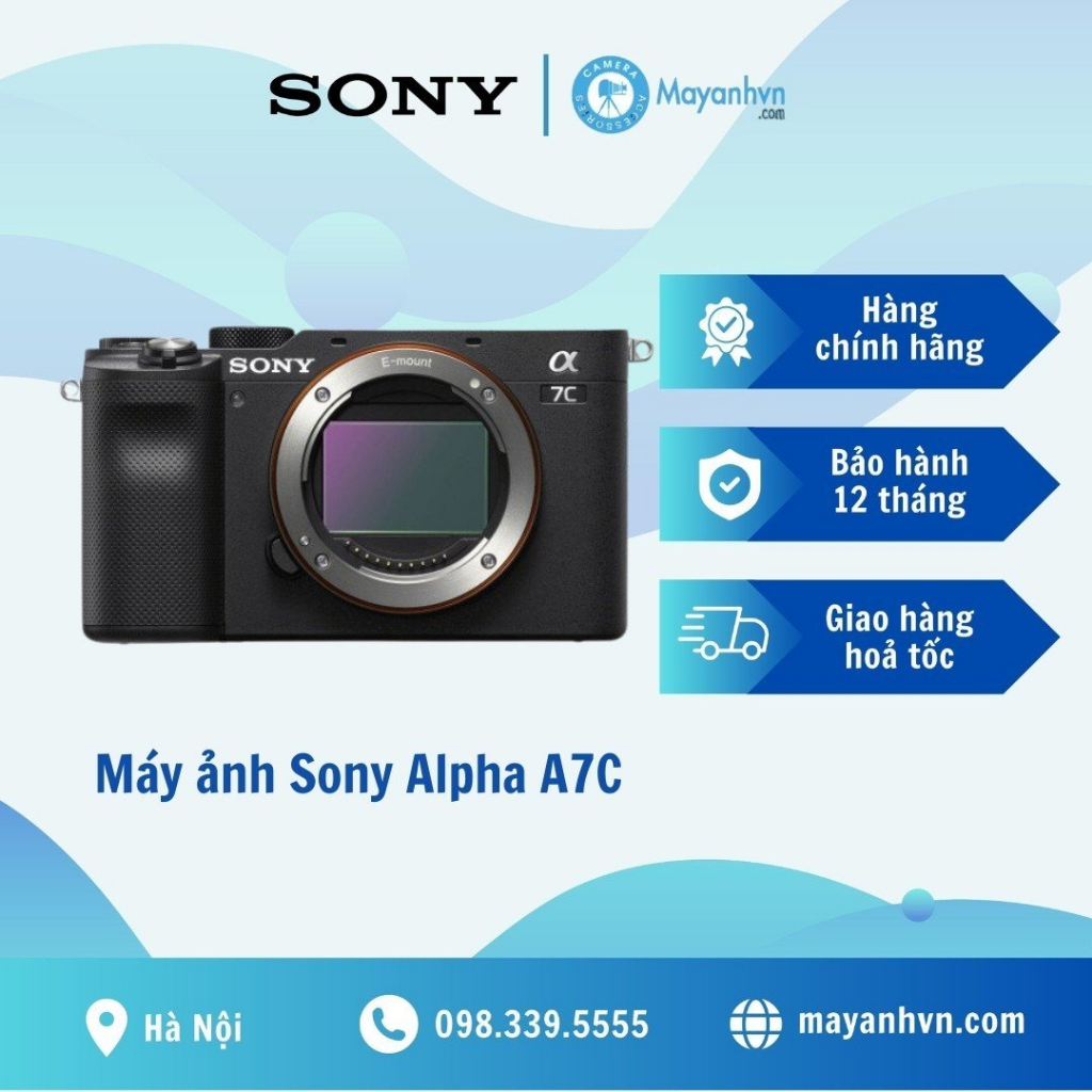 Máy ảnh Sony Alpha A7C Body | Hàng Chính Hãng