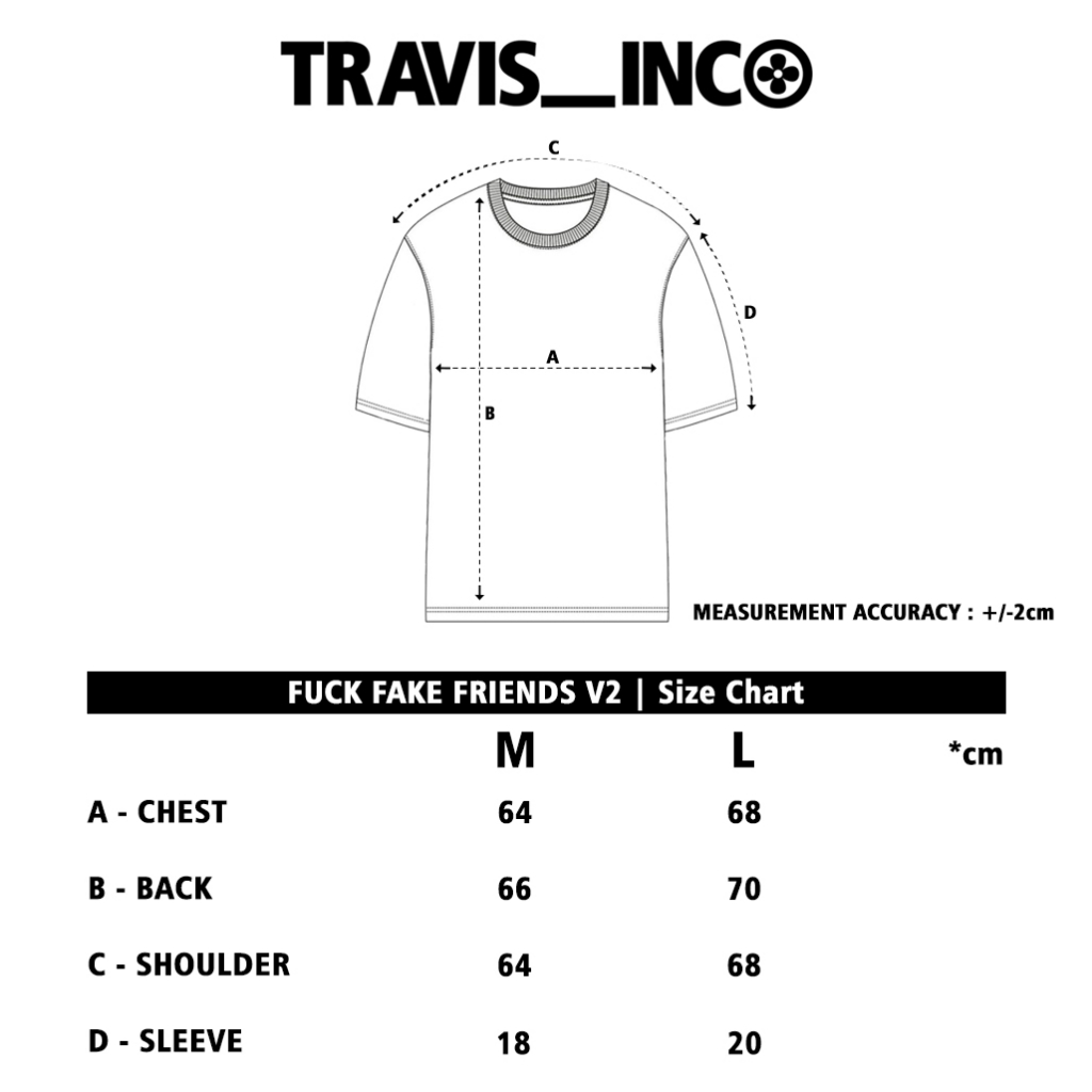"FUCK FAKE FRIENDS" BIG BOXY T-SHIRT