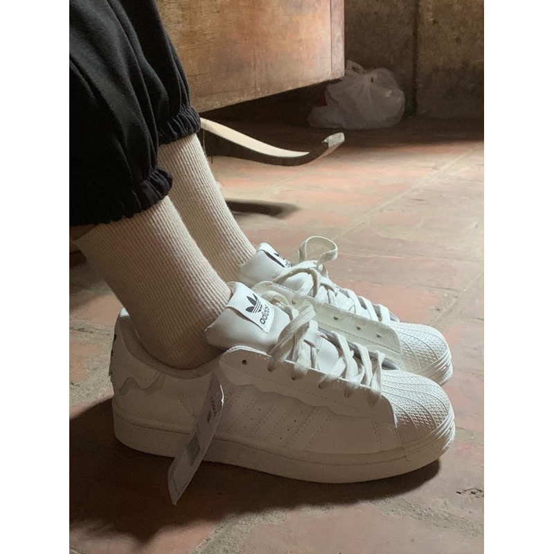 Giày Thể Thao adidas Superstar, giày thể Thao sò trắng full box tặng tất