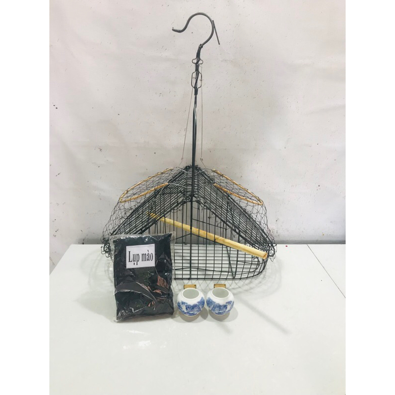 Combo lồng bẫy chim chào mào mẫu mới