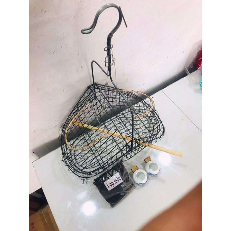 Combo lồng bẫy chim chào mào mẫu mới