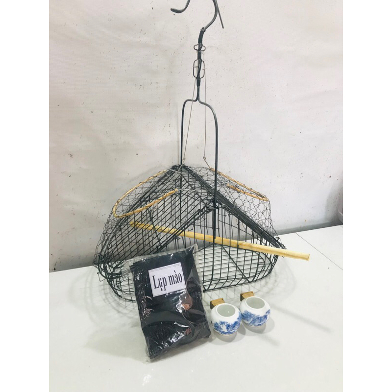 Combo lồng bẫy chim chào mào mẫu mới