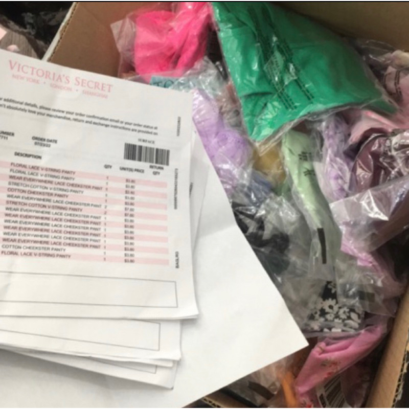 Tổng hợp Teddy / lingeria Victoria’s Secret