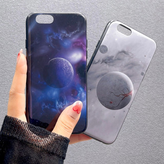 Ốp Lưng Bóng Viền Silicon Hình Hành Tinh