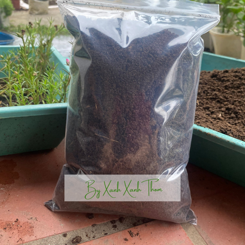 1 Kg - Phân trùn(Phân trùn) nguyên chất 100%