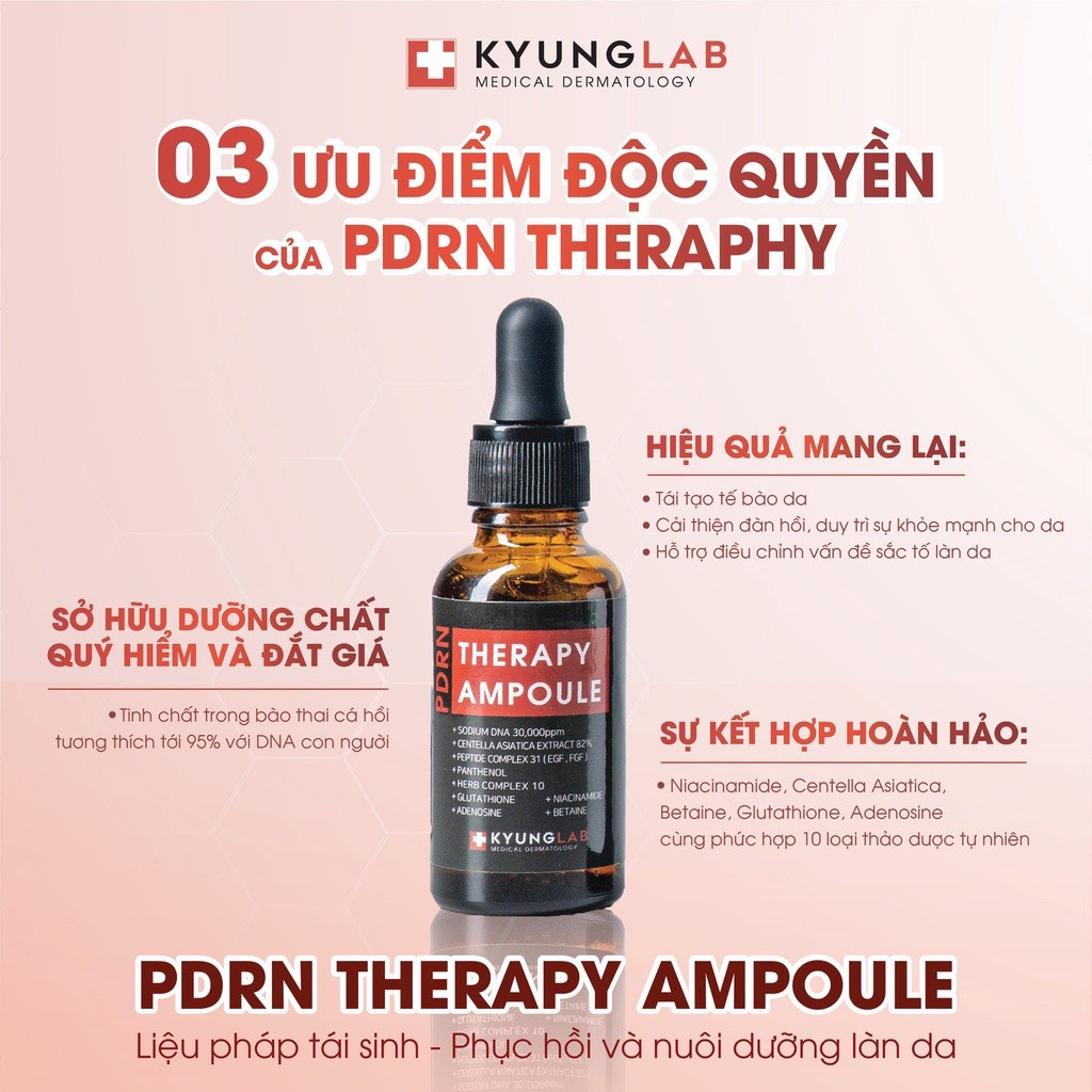 Serum tế bào gốc PDRN KyungLab chống lão hóa trẻ hoá phục hồi làn da 30ml