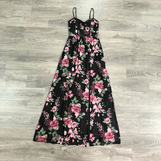 Đầm CRYST@L DOLL 2 dây HT xẻ tà