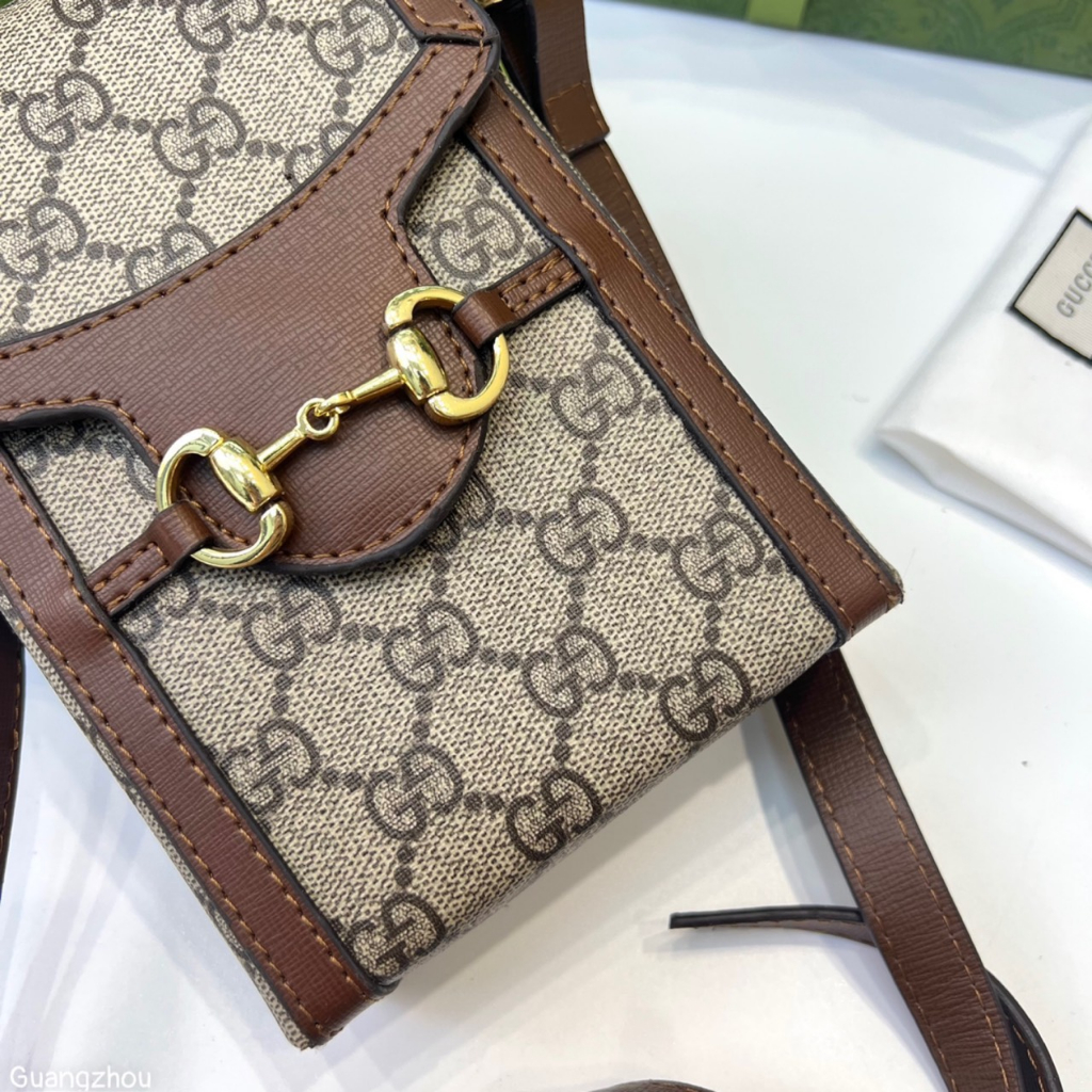 Túi đeo chéo Gucci mini Phone 17x12x4cm da trâu fullbox bill thẻ LA on web