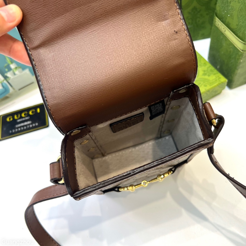 Túi đeo chéo Gucci mini Phone 17x12x4cm da trâu fullbox bill thẻ LA on web