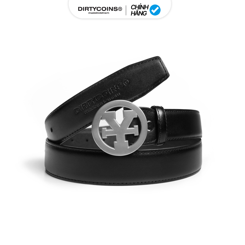 Thắt lưng DirtyCoins Y Logo Leather Belt