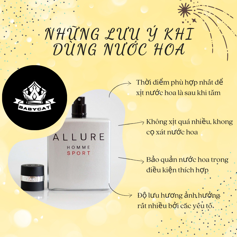 Nước hoa nam Allure Homme Sport 10ml đẳng cấp phái mạnh siêu cuốn hút,độ lưu hương lâu