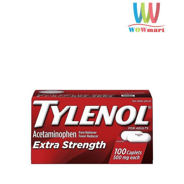Tác dụng nhanh Ty...Lê.....Nol 500mg 100 viên Myx