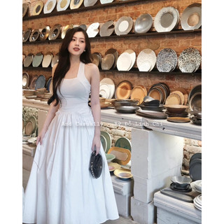 And Casually / Set áo cổ yếm + chân váy ( set rời )