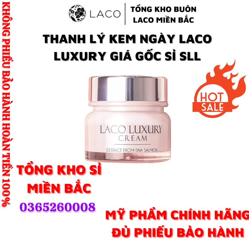 Dưỡng Ban Ngày Luxury Cream DNA Laco + QUÀ TẶNG