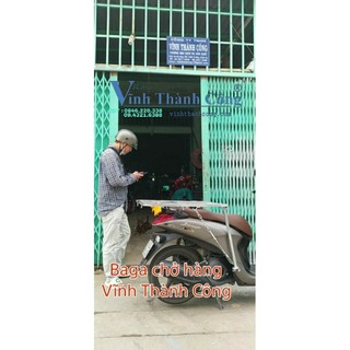 Baga chở hàng cỡ lớn có nắp mở cho xe Yamaha janus, Grande...