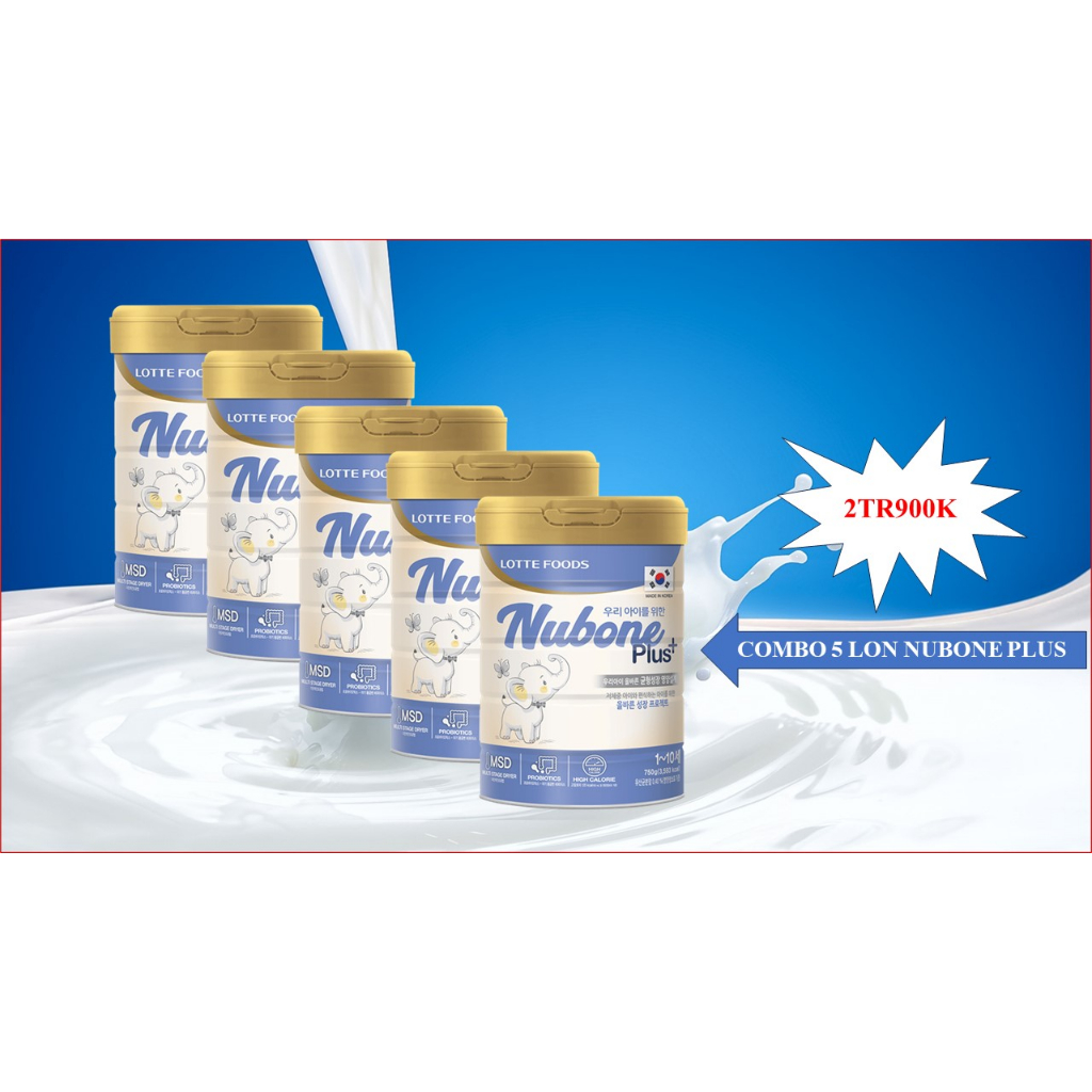 Sữa Bột NUBONE step 1,2,3,plus + (750G)