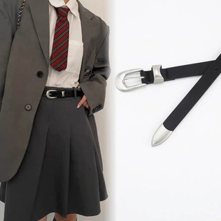 Thắt lưng BASIC khóa bạc Thắt lưng UNISEX nam nữ hottrend 2023