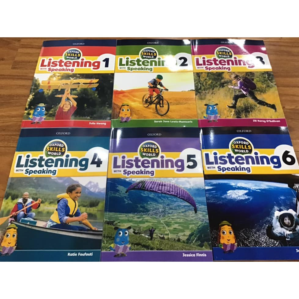 Oxford Skill Word Listening with Speaking bán lẻ 6 quyen màu