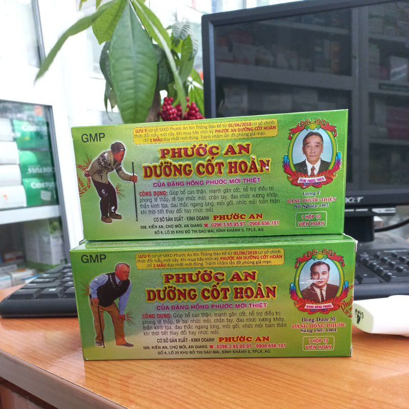 PHƯỚC AN DƯỠNG CỐT HOÀN_VIÊN UỐNG BỔ KHỚP