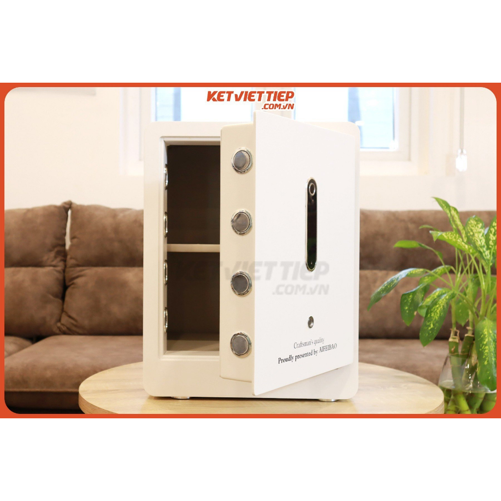 Két sắt thông minh Aifeibao KV386 kiểu dáng sang trọng tính năng hiện đại kết nối Smartphone thông minh