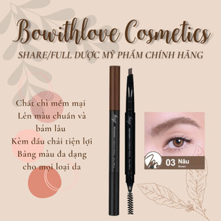 Chì kẻ mày the face shop designing eyebrow pencil 0.3g bút kẻ chân mày chì mày the face shop tfs