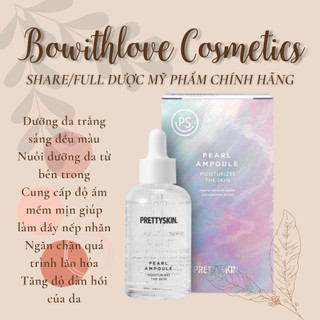 Tinh Chất Dưỡng Trắng Chiết Xuất Ngọc Trai Pretty Skin Pearl Ampoule 50ml