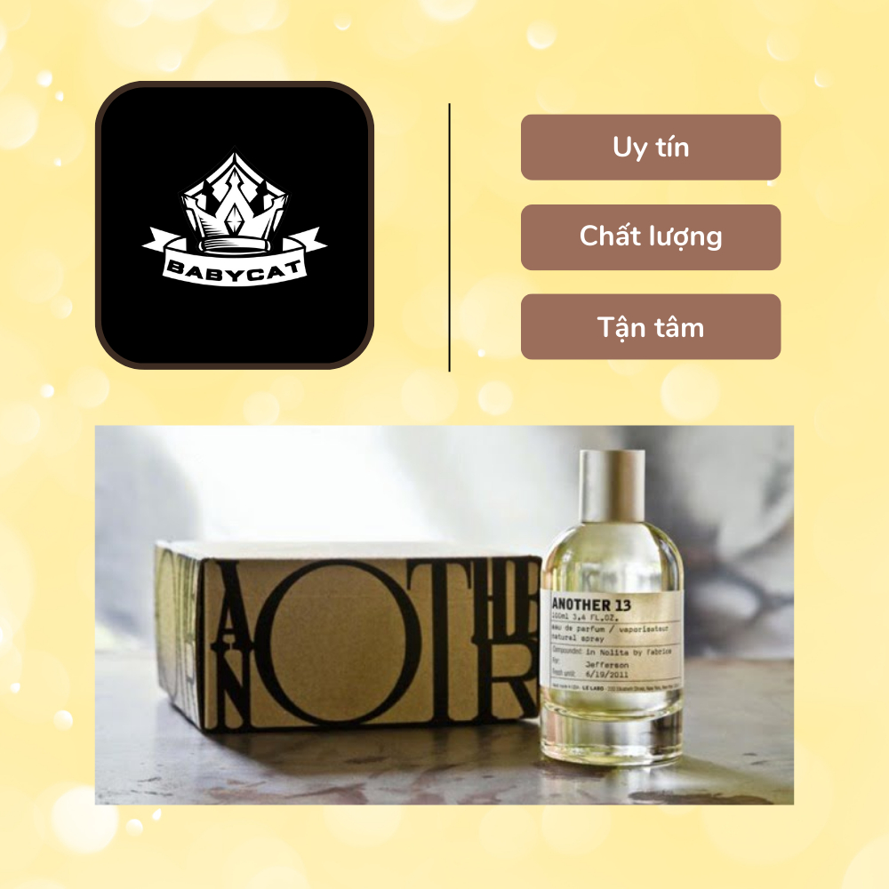 Nước hoa nam nữ Le Labo 13 Another Nước hoa Unisex lưu hương lâu lịch lãm-Babycat Store